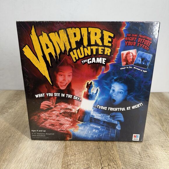 Vampire Hunter The Game by Milton Bradley Hasbro 2002 - Factory SEALED NEW - Picture 1 of 6